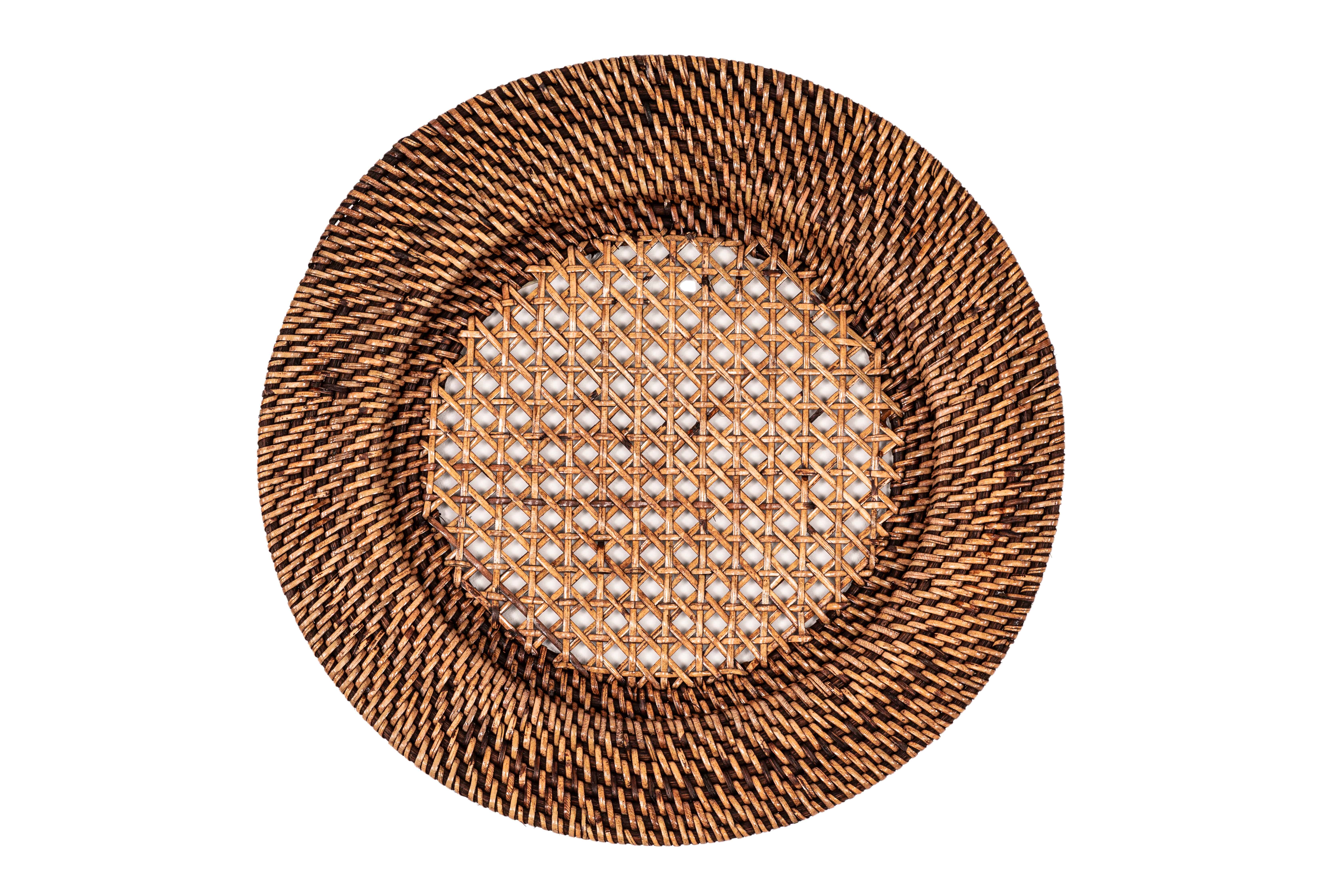 Tiseco - Wholesale Placemat - Charger plate RATTAN - dia 22-32 cm0