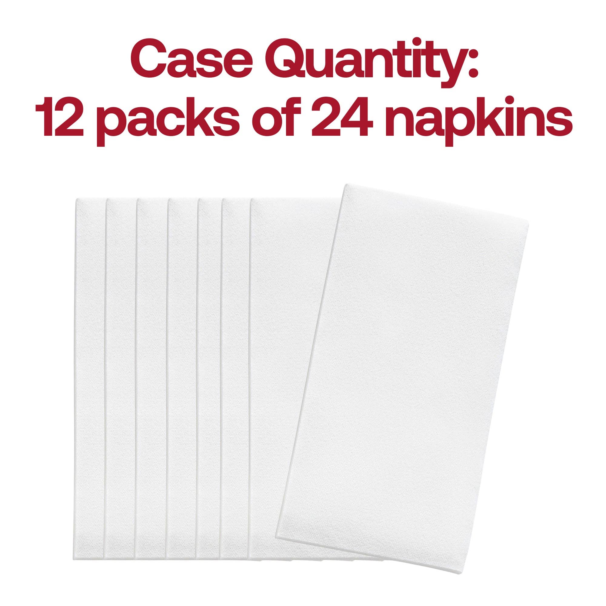 Smarty had a Party – wholesale Engångsservett – Vita linneliknande premiumservetter för buffé - 24 st3