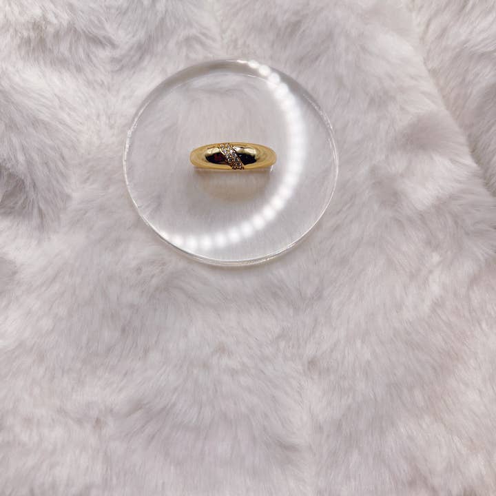 Stella Dome Ring for wholesale by Aurelia Co Jewelry