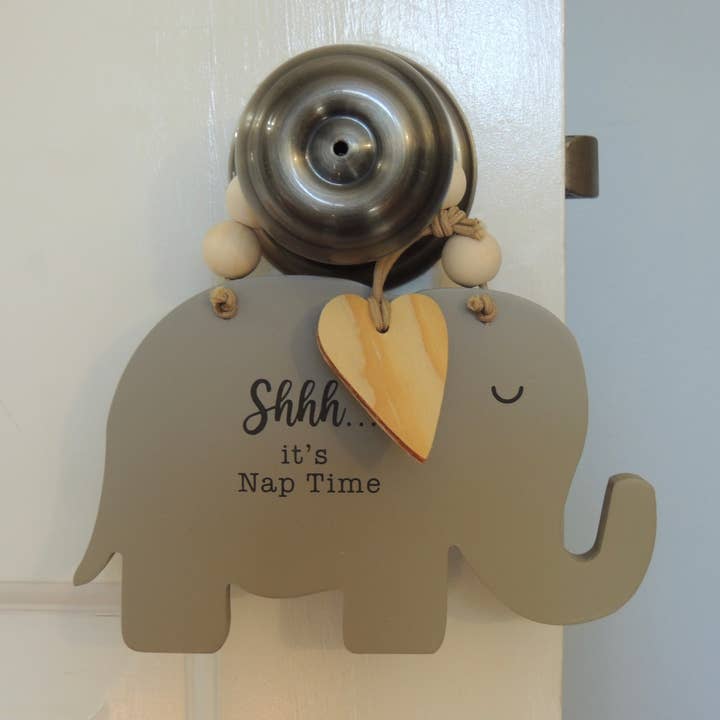 Elefantens tupplurstid dörrhandtagshängare för wholesale av Abbey + CA Gift