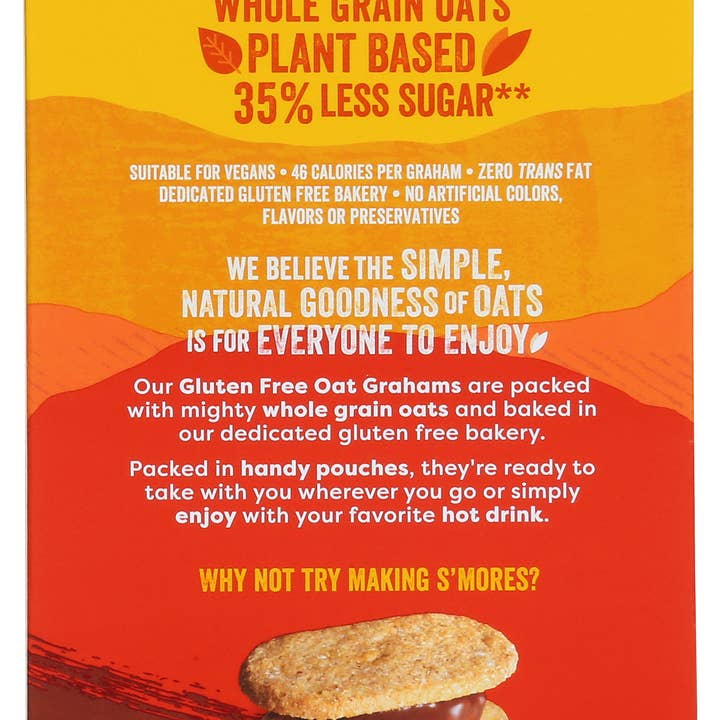 Nairn's - Wholesale Cookie - Nairn's Gluten Free Oat Grahams Stem Ginger1