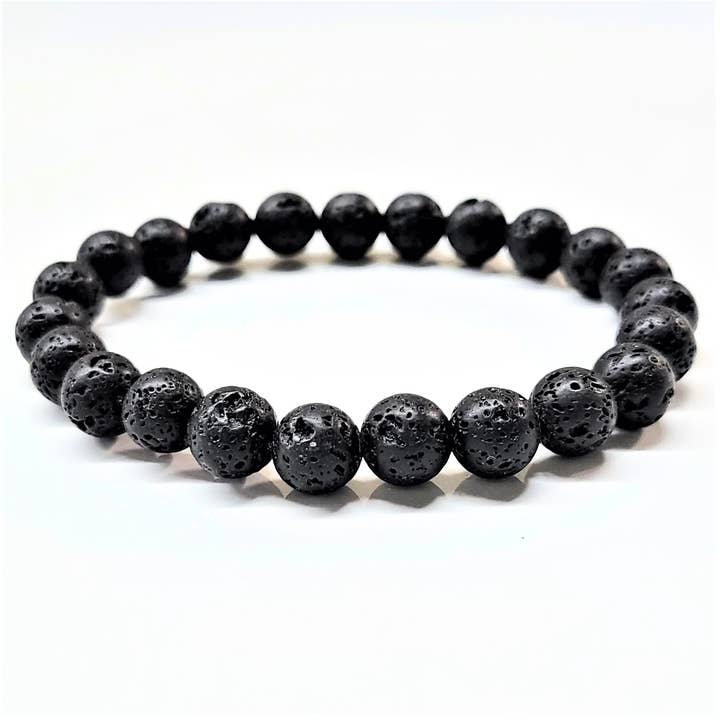 The Healing Sanctuary - Wholesale Beaded Bracelet - Lava Beaded Bracelets 8mm1