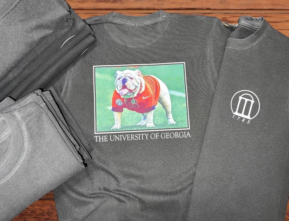 Simply You Customs - Wholesale T-Shirt (Graphic) - Unisex - U-G-A - Pepper CC  Bulldog SY Tee1