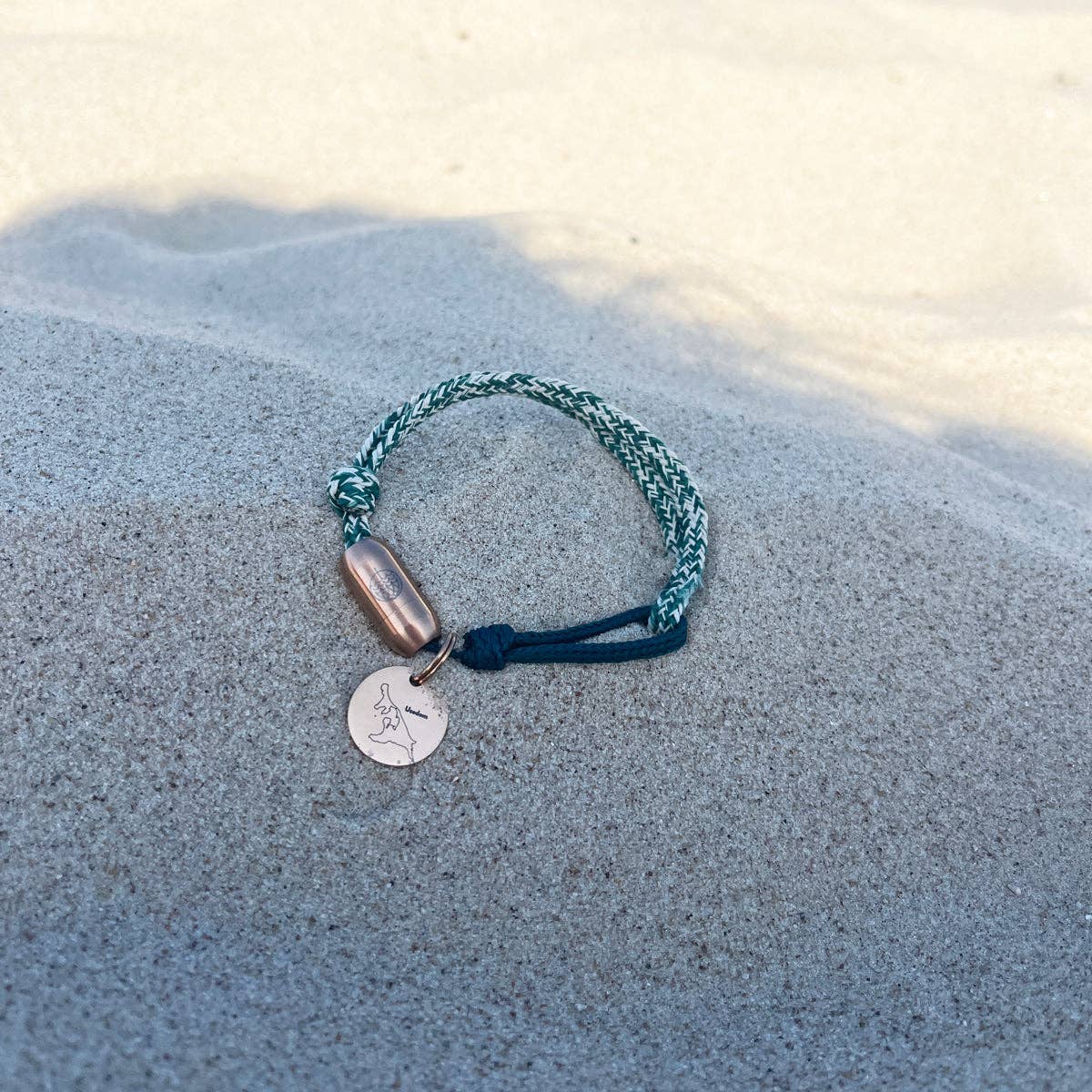 BRACENET - Wholesale Charm/Dangle Bracelet - Island Usedom Bracelet made from Fishing Net - adjustable size7