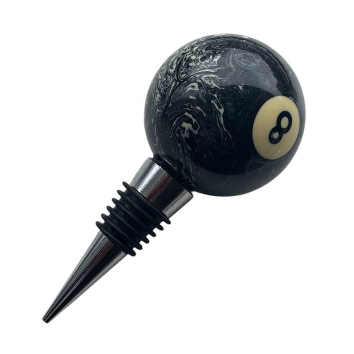 SPORTGIFTZ Pool Ball Wine & Spirit Bottle Stopper ? Stylish Billiards-Themed Seal for Bottles Up to 22mm ? Perfect Gift for Pool & Wine Lovers for wholesale by SPORTGIFTZ