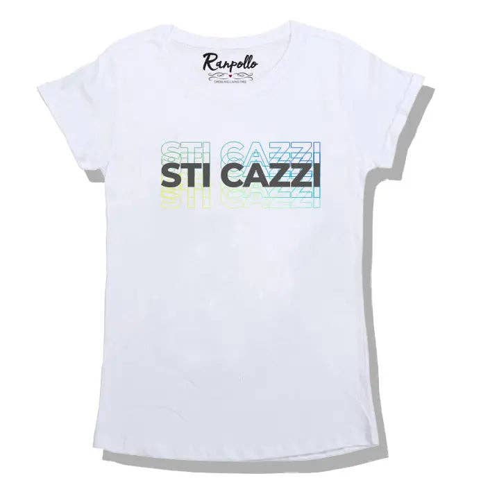 RANPOLLO MILANO - Wholesale Screen Printed T-Shirt - Women's - I don't give a damn.0