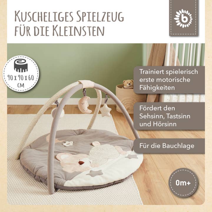 Bieco Spielwaren - Wholesale Speelmat - Kinderen en baby - Speelmat met activiteitenboog2