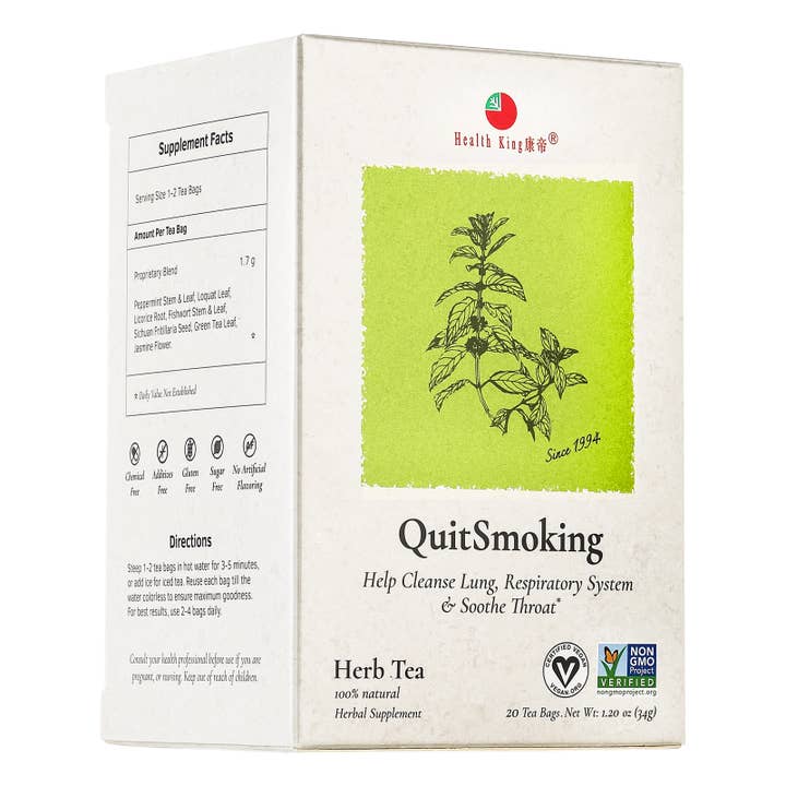 Health King - Wholesale Health/Detox Tea - Health King Quit Smoking Herb Tea
