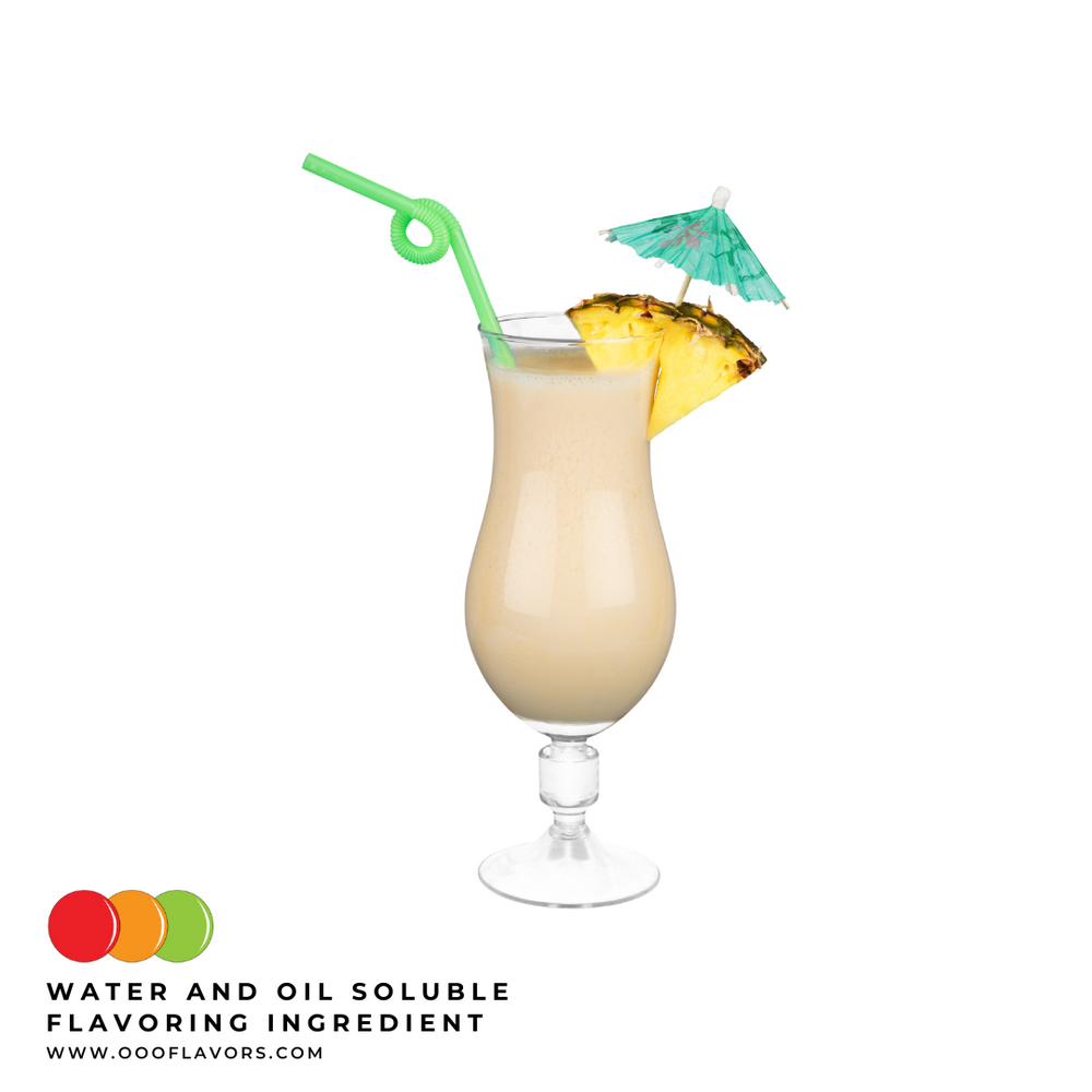 OOOFlavors.com - Wholesale Flavored Syrup - Pina Colada (Pineapple Coconut) Flavoring0