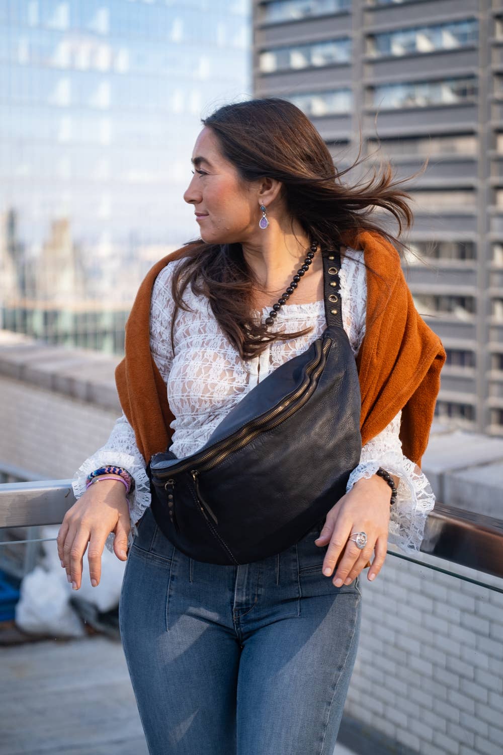 Bolsa Nova Handbags - Wholesale Crossbody Bag - Women's - Bella Large Leather Sling Bag40