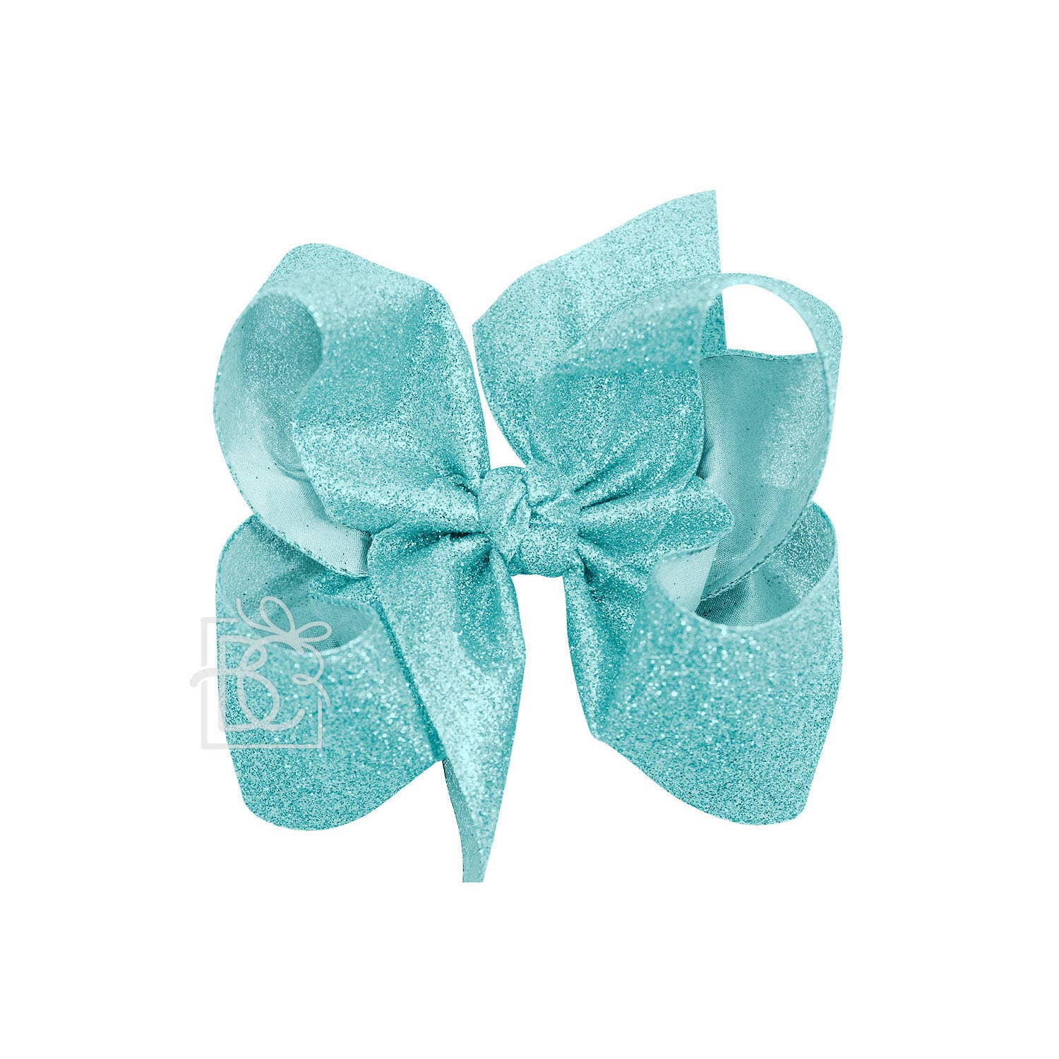 Beyond Creations, LLC - Wholesale Hair Bow - Kids - GLITTER METALLIC BOW ON CLIP48