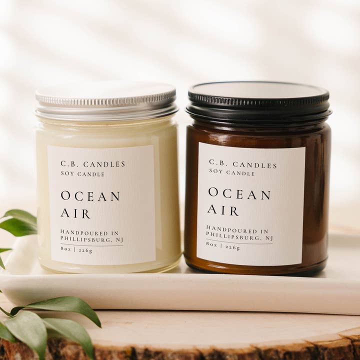 Ocean Air Candle for wholesale by C.B. Candles