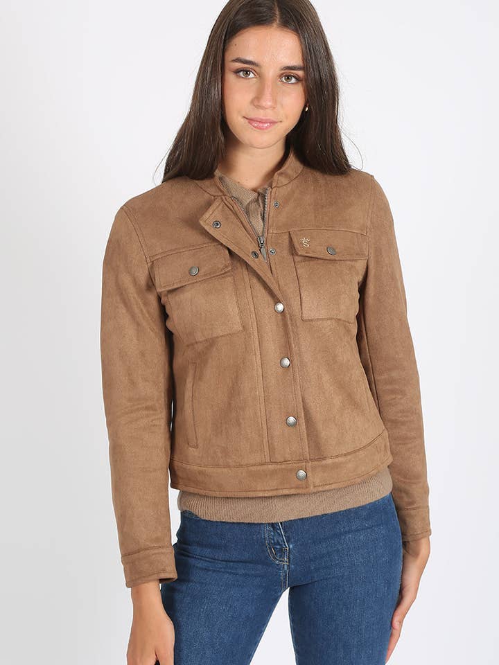Brown Jacket for wholesale by Solera