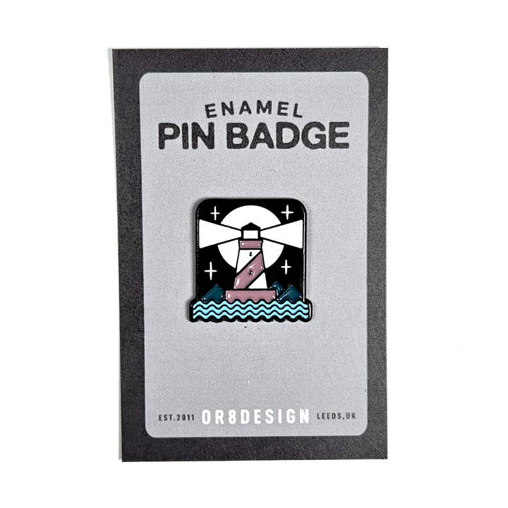 Pin Badge - Lighthouse for wholesale by OR8DESIGN