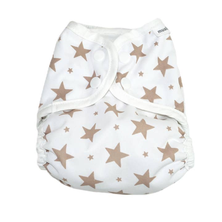 Muslinz - MerryGoRoundUK Ltd – Engroshandel Undertøj/bleovertræk - Baby – MuslinZ vaskbar sovepose til stofbleer størrelse 15