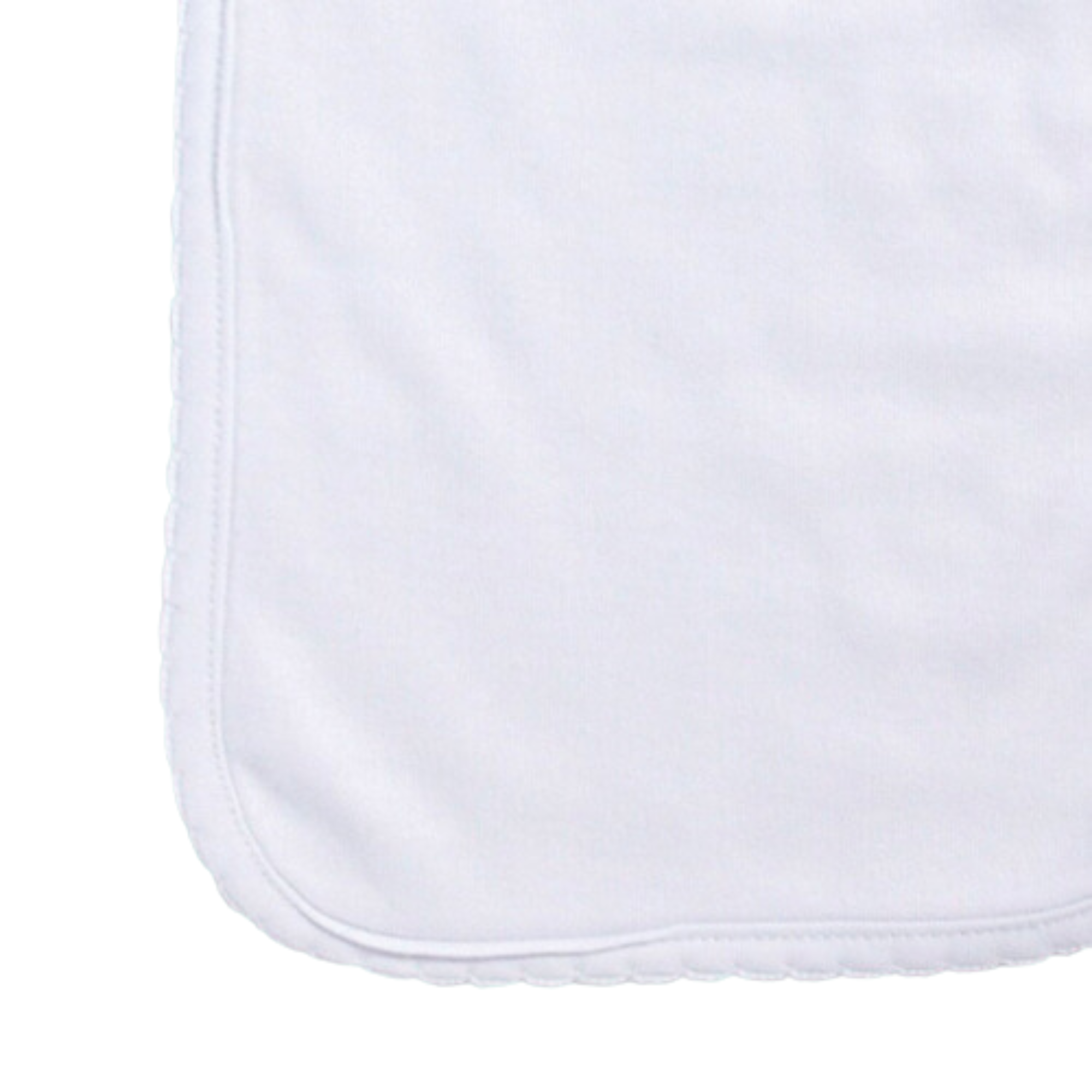 Laughing Giraffe - Wholesale Burp Cloth - Baby - Infant Baby Fancy 2-ply Picot Trim Burp Cloth Embroidery4