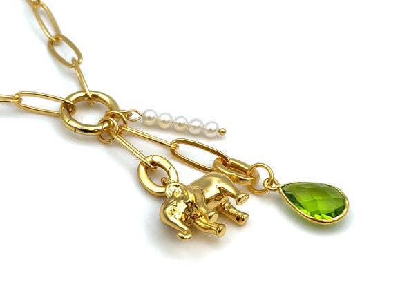 LINK Jewelry - Vente Breloques/médailles personnalisées - Pendentif éléphant1