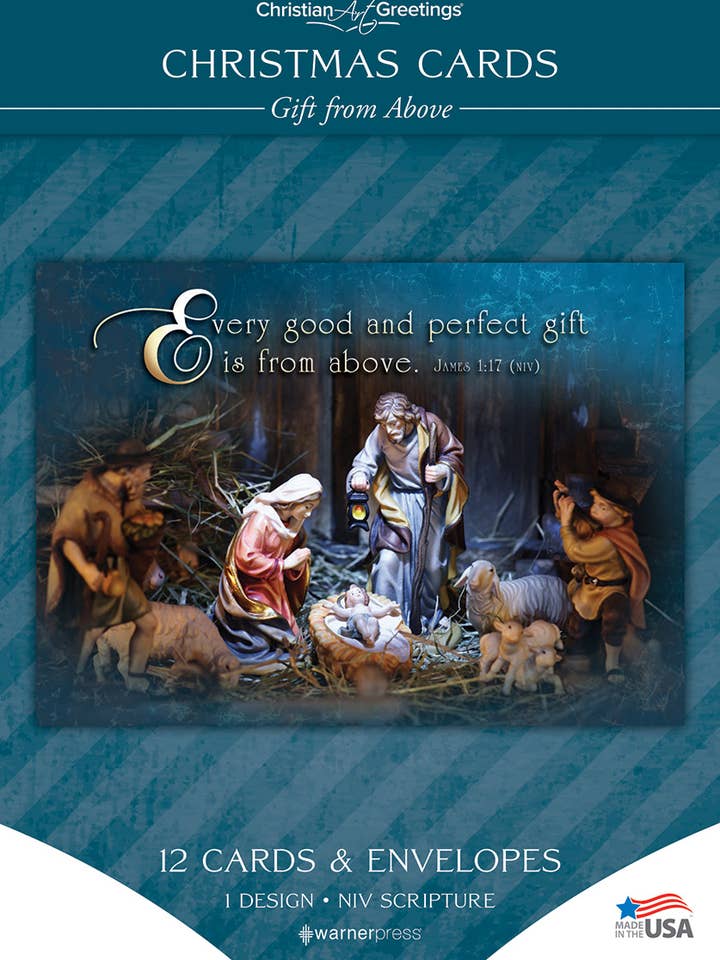 Gift from Above - Christmas Boxed Cards for wholesale by Warner Press