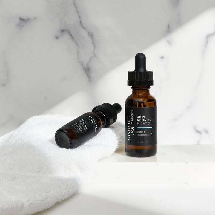 AbsoluteJOI Skincare - Vendita all'ingrosso Olio viso - Olio da notte per la raffinazione della pelle Retinol Plus Vitamin C - Vendita all'ingrosso5