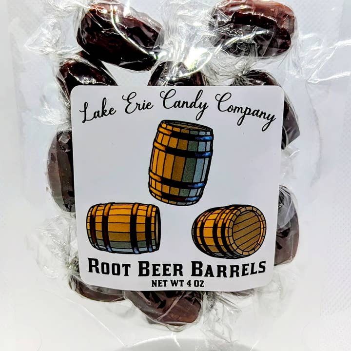 Lake Erie Candy Company - Wholesale Hard Candy - Root Beer Barrels0