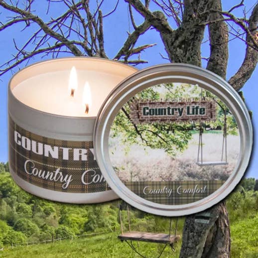 Country Life Collection - Country Comfort for wholesale by The Candle Cottage & DUOS Dual Fragrance Candles