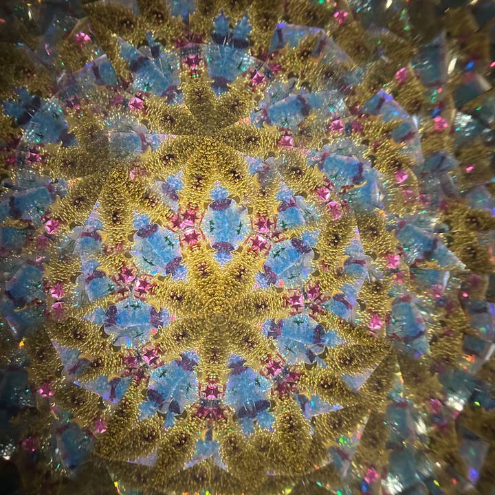 BASS&BASS - Wholesale Kaleidoscope camera – Child & baby - KALEIDOSCOPE ILLUSION with Wand 14.9Cm - Space3