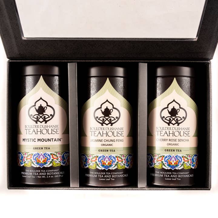 Groene Thee Cadeauset - 3 Theesoorten voor wholesale door Boulder Tea Company