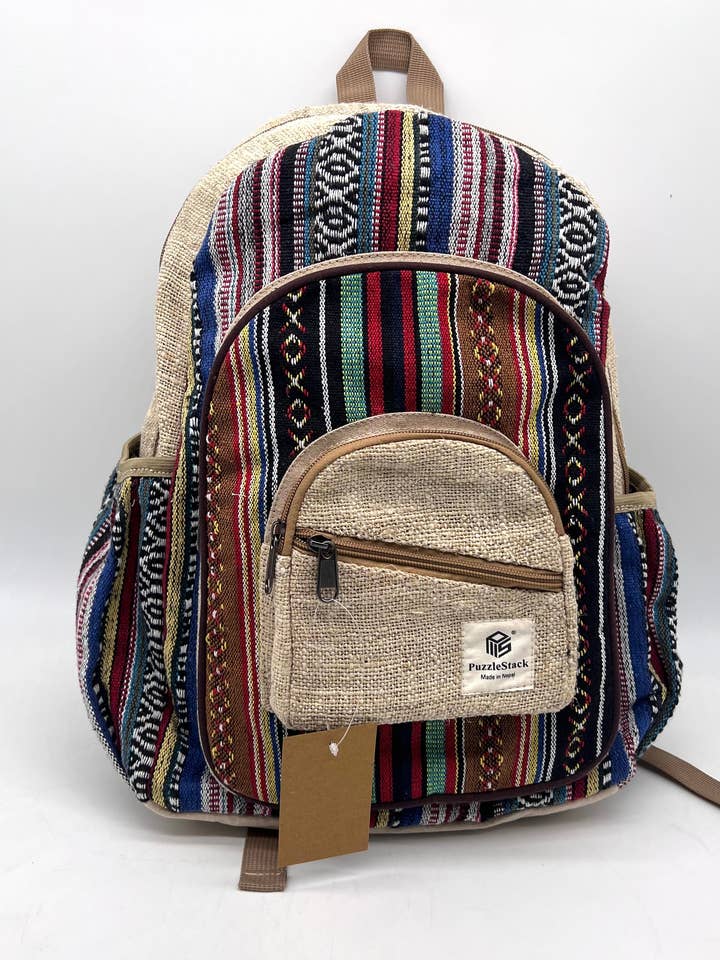 Zaino Gheri Hemp Day per la vendita all'ingrosso da parte di PuzzleStack