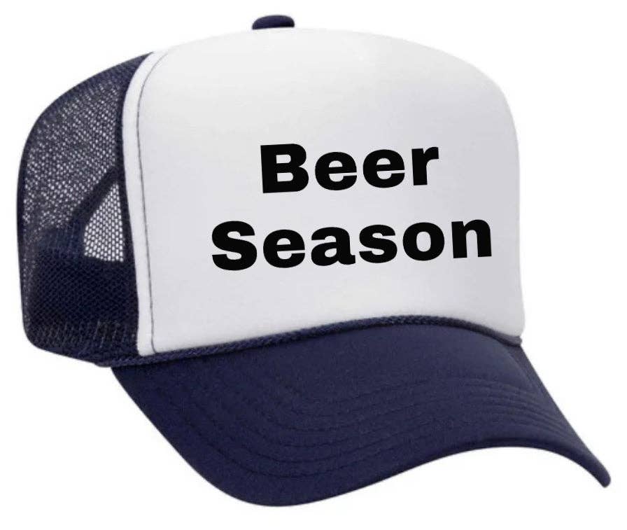Inappropriate Trucker Hats - Wholesale Trucker Hat - Unisex - Beer Season Trucker Hat31