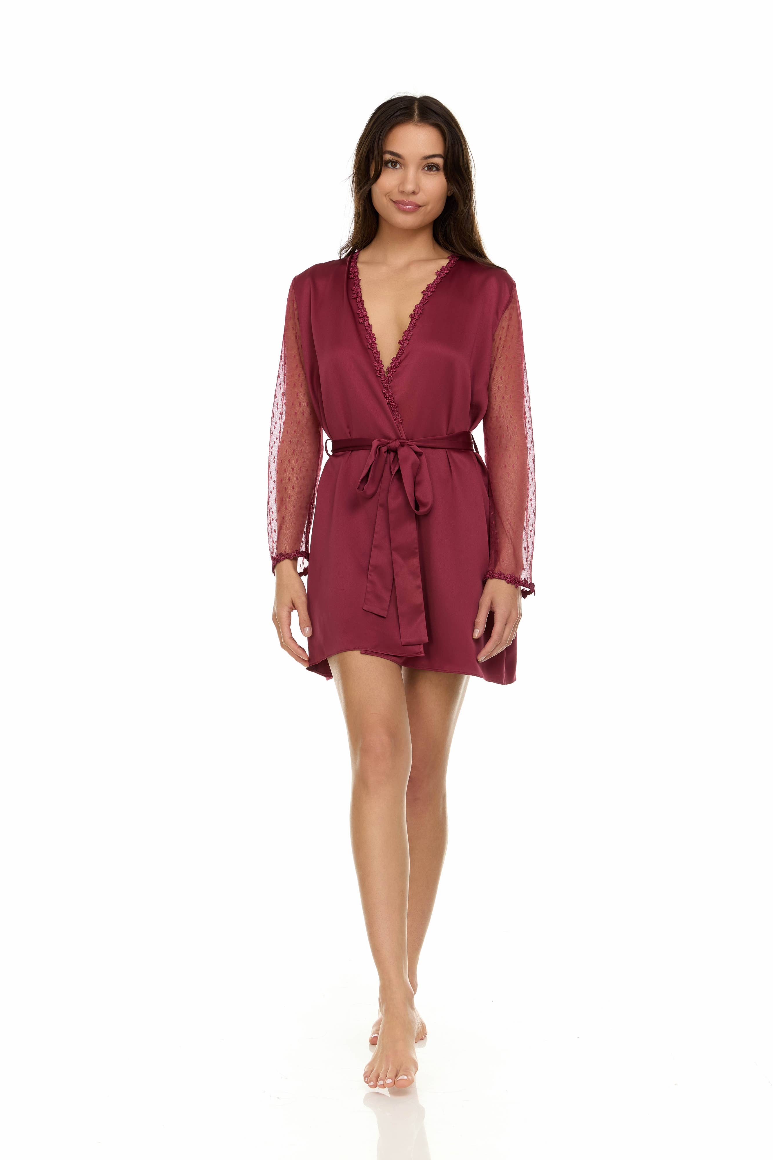 Flora Nikrooz - Wholesale Robe - Women's - Showstopper Wrap2