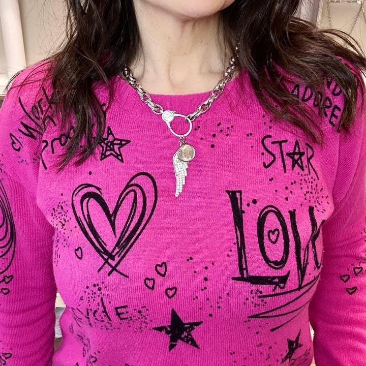 Love, Lisa – wholesale Individual charm/pendant – Celestial Guardian Wing Pendant1