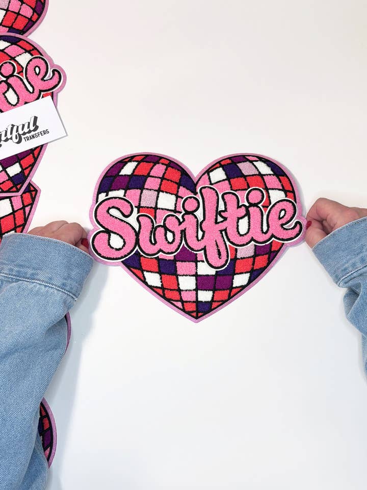 Swiftie - Chenille Patch for wholesale by Artful Transfers