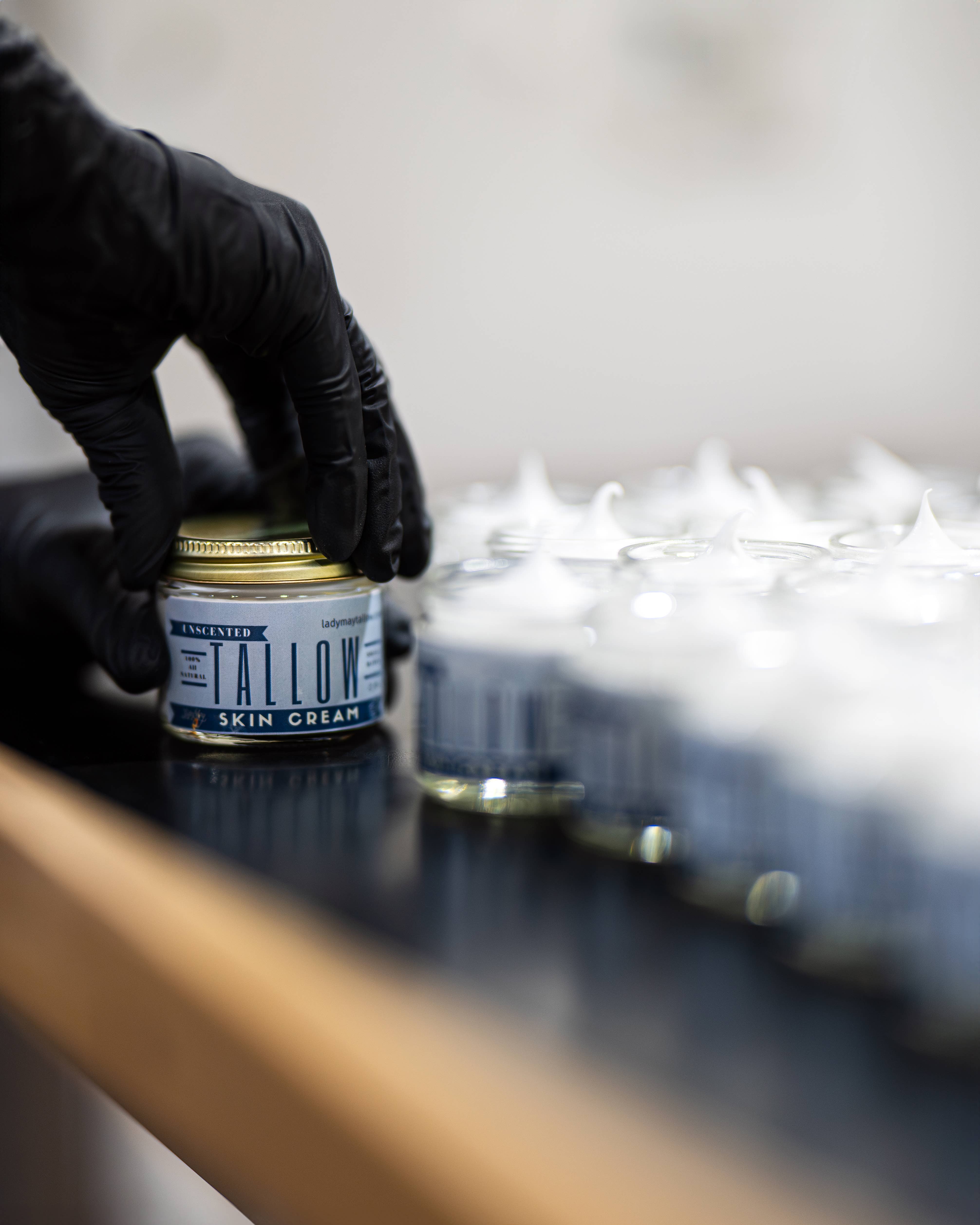 Lady May Tallow - Wholesale Hair/Body Moisturizer - Unscented Tallow Lotion – 2oz & 9oz1