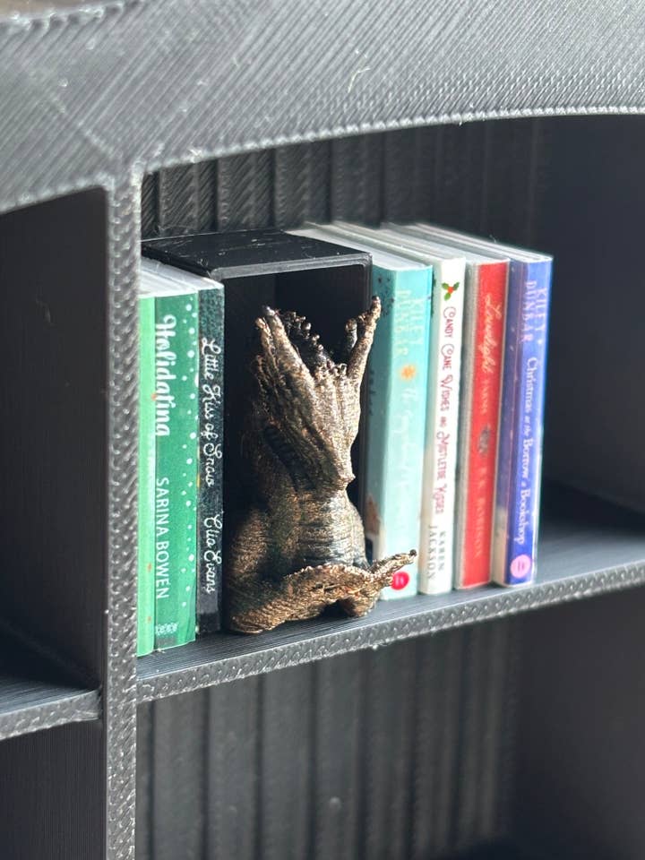 Lesen von Drachen-Miniatur-Buchnische zu Miniatur-Bücherregal für den Großhandel von Nordic Book Adventure