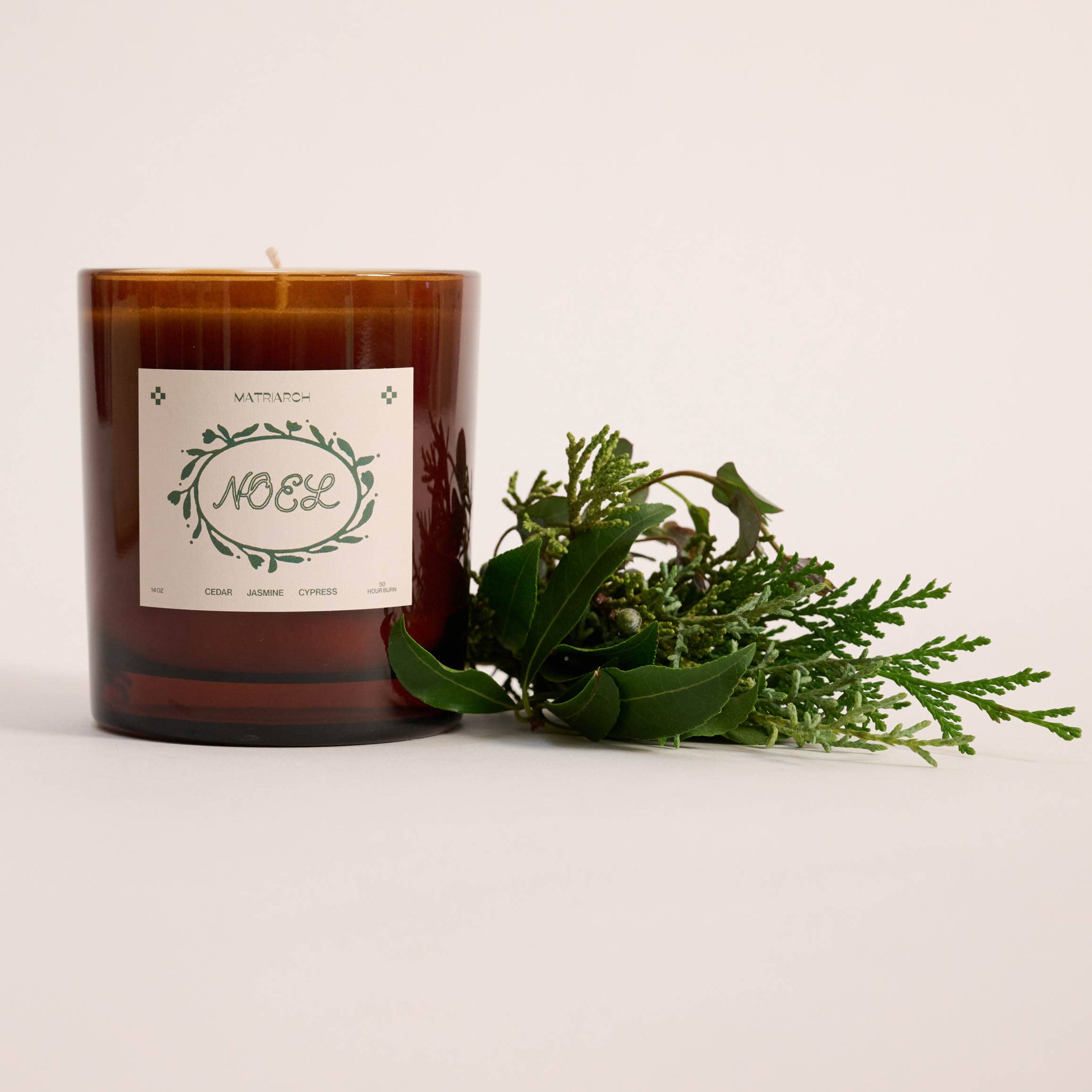 Matriarch - Wholesale Jar/Filled Candle - Matriarch Holiday Candle- Noel -Green Label2