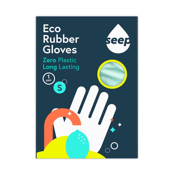 Eco Rubber Gloves - Small for wholesale by Seep