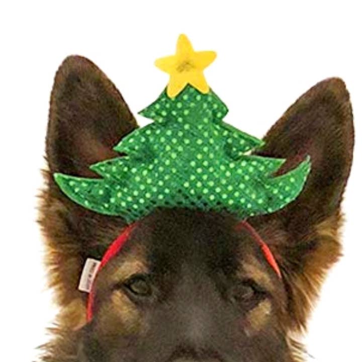 Midlee Designs - Wholesale Pet Costume - Dog - Midlee Christmas Tree Dog Headband