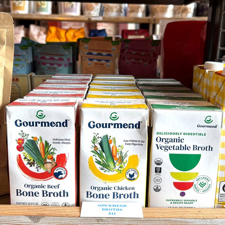 Gourmend Foods - Wholesale Broth - Vegetable Broth (Organic, Low FODMAP, Unsalted)