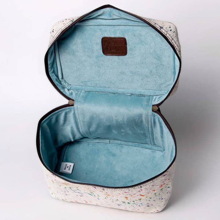 LS Western - Wholesale Jewelry Box/Organizer - LC-ADBGA320 Jewelry Case Genuine Western Leather Women Bag10