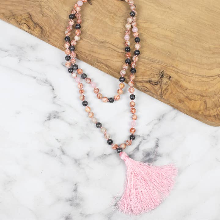 Myga Eco - Wholesale Beaded/Pearl Necklace - Mala Bead Necklace - Healing
