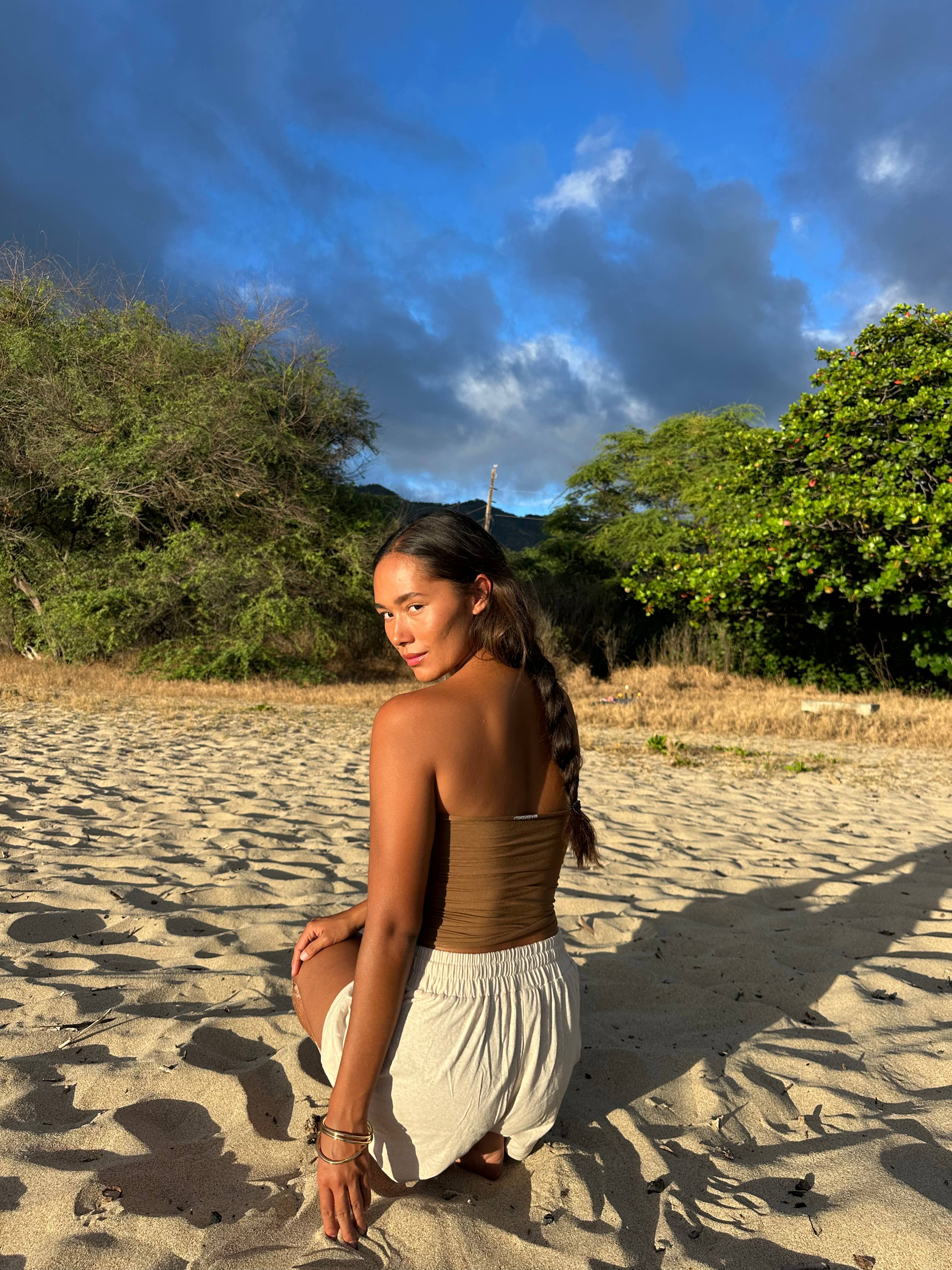 Gardenbelle Shop - Wholesale Shorts - Women's - Organic Hemp Boho Shorts, Slouchy Natural Shorts17