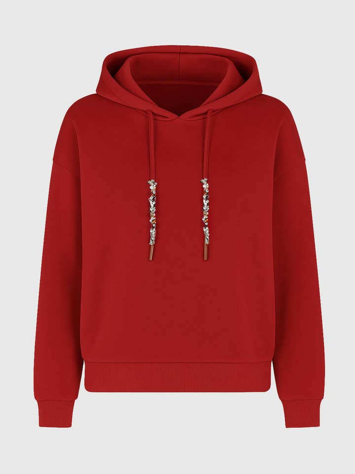 SWEAT ANIKA rød for engroshandel hos An'ge