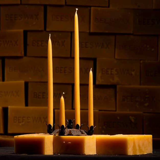 Waxing & Raining Handmade Goods - Wholesale Tapered Candle/Candlestick - Slim Candlestick | Tiny Tapers | Ritual Candles | Meditation1