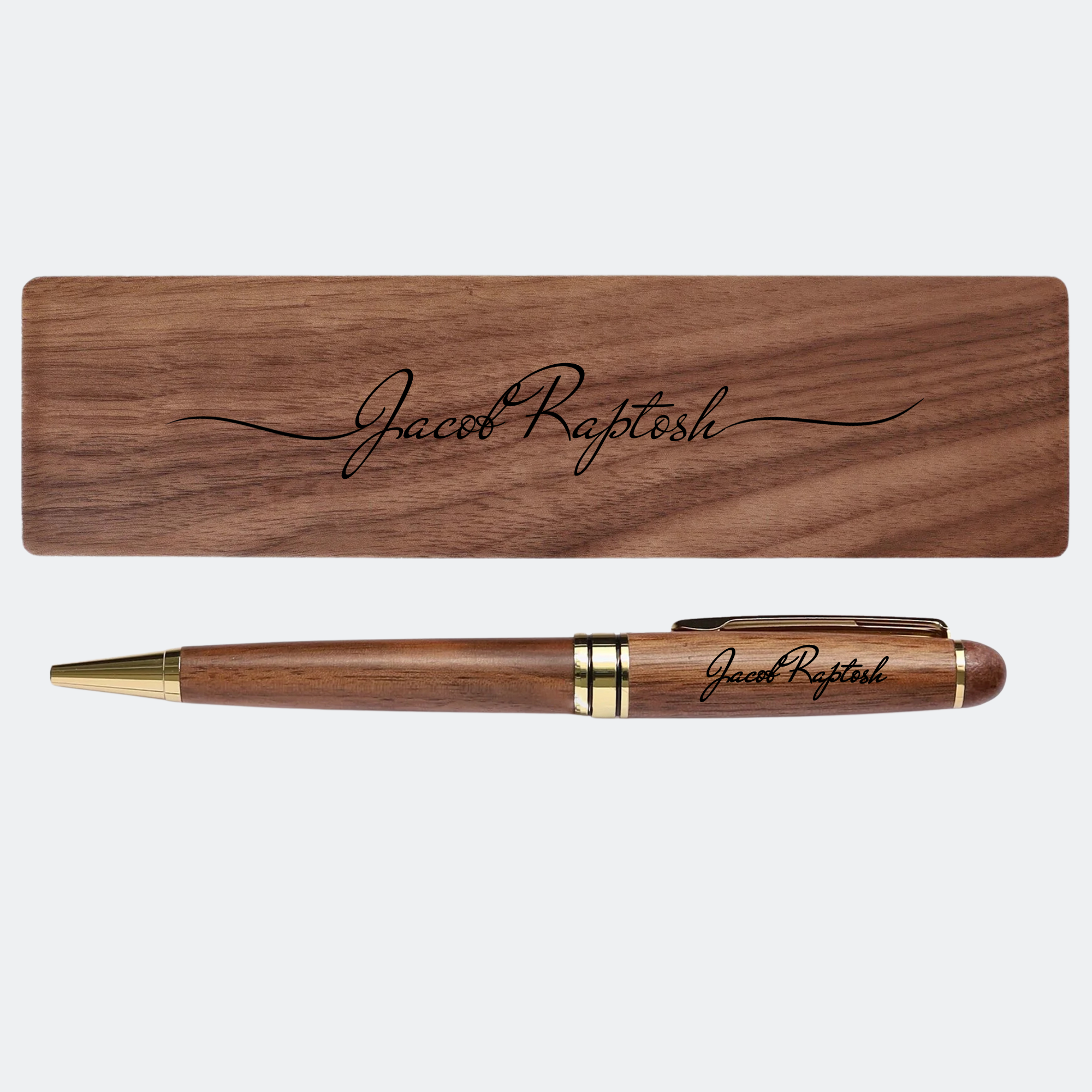 194 Craft House - Wholesale Pen - Personalized Wooden Pens Case Set - Small Business Gifts16