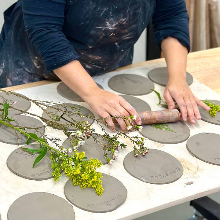 Tara Kothari - Wholesale Jewelry Dish - Rustic Wildflower Handmade Pressed Flower Jewelry Dish2