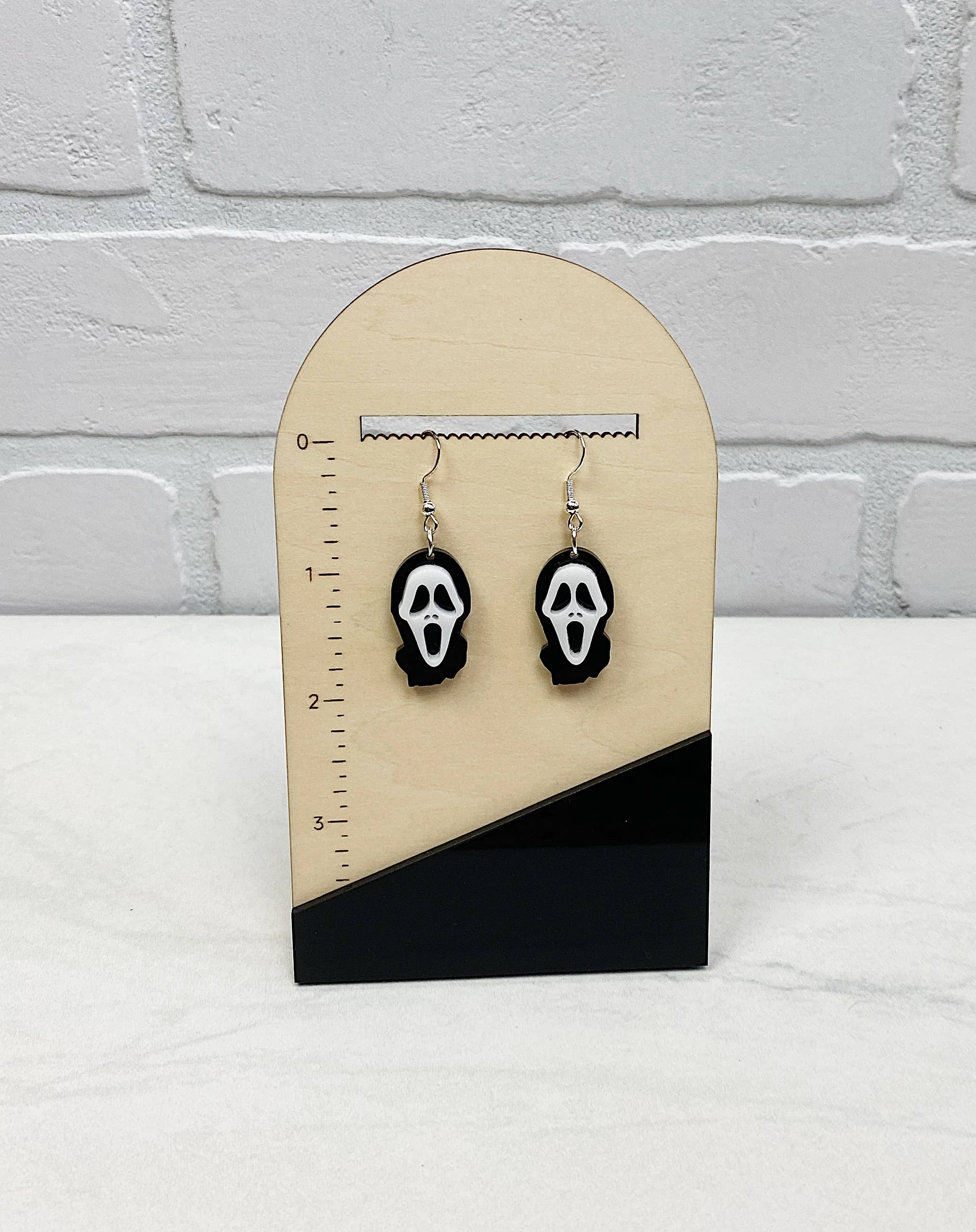 Large Ghost Halloween Earrings-laser Cut Acrylic Earrings FREE SHIPPING  Multiple Color Options 
