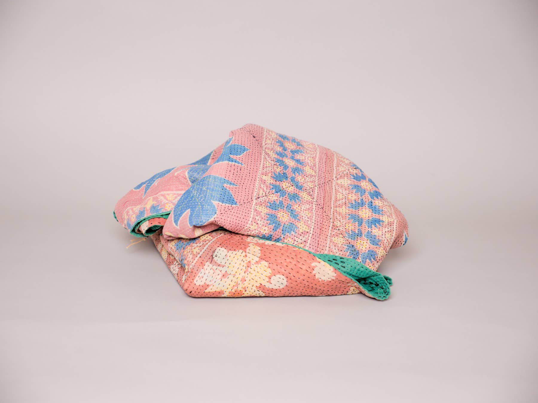 Storie - Vendita all'ingrosso Plaid - Plaid Kantha vintage in cotone, selezione casuale12