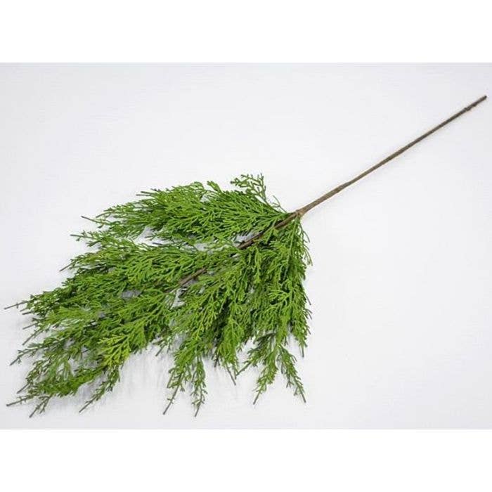 Lucknow Southern and Company - Wholesale Christmas Decoration - 17" Cedar Spray - Green