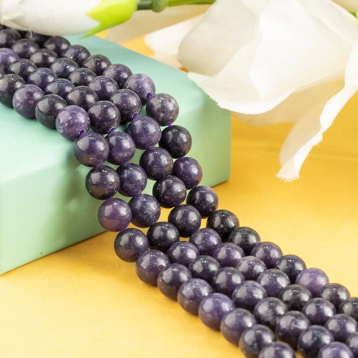 Soothing Crystals Beads - Wholesale Beads - Crystal Jewelry Beads | Lepidolite | Healing Gemstone Beads9