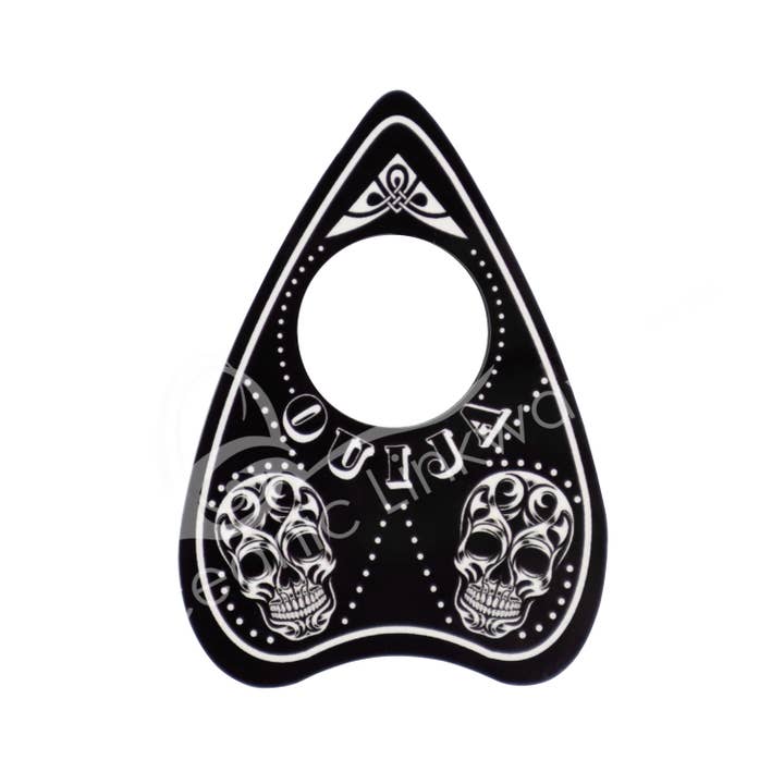 Oceanic Linkways Inc - Wholesale Spiritual Stone/Crystal - (PC)ALTAR TABLE - WOOD OUIJA BOARD WITH DRAWER 12 X 6"H2